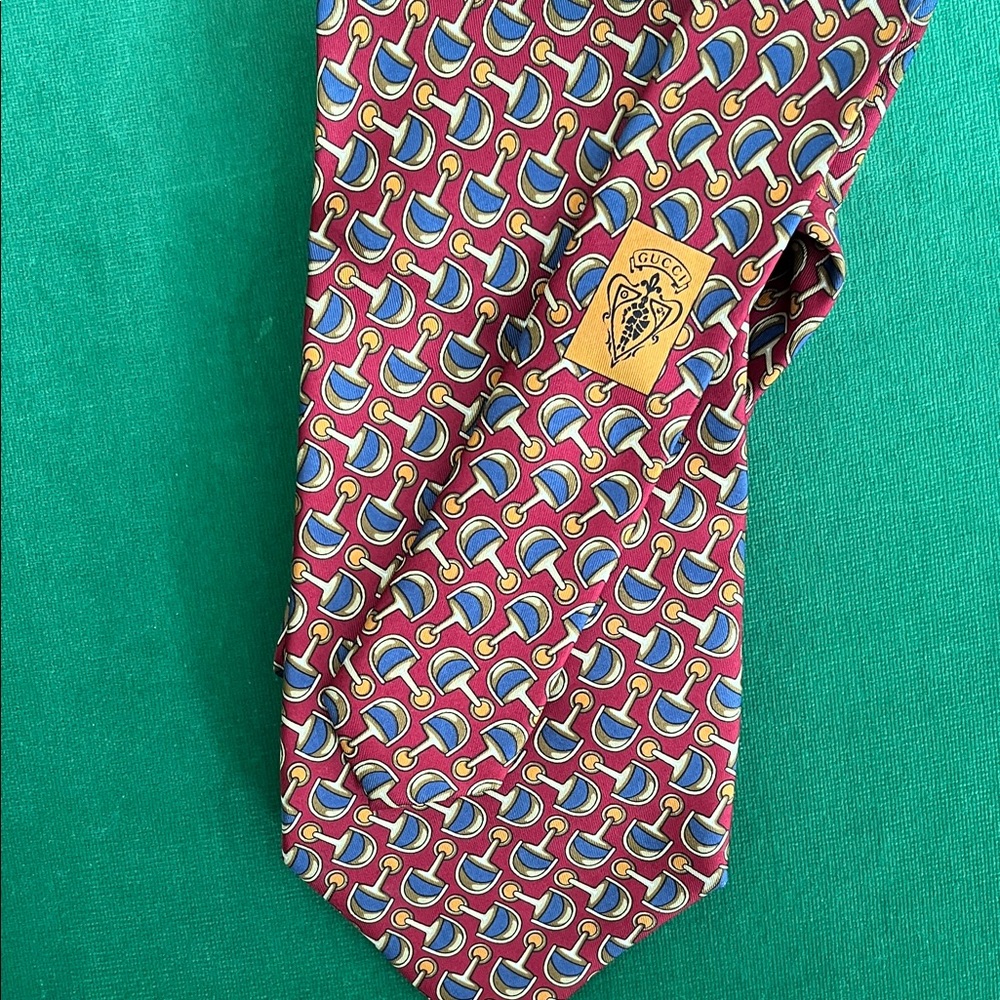 Gucci Multicolor Horsebit Tie